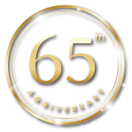 65周年ロゴ
